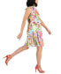 Фото #3 товара Petite Floral-Print Sleeveless A-Line Dress