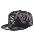 Фото #1 товара Men's Black Chicago White Sox Logo Fracture 59FIFTY Fitted Hat