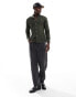 Фото #3 товара Farah Brewer slim fit oxford longsleeve shirt in khaki