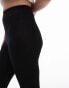 Topshop Petite ankle length legging in black