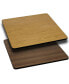 Фото #2 товара 36" Square Table Top With Reversible Laminate Top