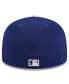 Фото #3 товара Men's Royal Los Angeles Dodgers 2024 Batting Practice 59FIFTY Fitted Hat