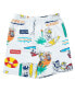 Фото #3 товара Toddler Boys Rubble Marshall Chase Baby French Terry T-Shirt and Shorts Outfit Set