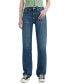 Фото #1 товара Low Pro Classic Straight-Leg High Rise Jeans