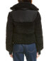 Фото #2 товара Sam. Mixed Media Sherpa Down Puffer Jacket Women's