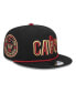 Фото #2 товара Men's Black Cleveland Cavaliers Back Laurels 9FIFTY Snapback Hat