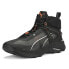 Фото #3 товара Puma Explore Nitro Mid Hiking Mens Black Sneakers Athletic Shoes 37785801