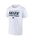 Фото #3 товара Men's White Dallas Cowboys Seize Everything T-shirt