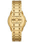 Фото #3 товара Women's Miller Gold-Tone Stainless Steel Bracelet Watch 34mm