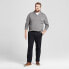 Фото #2 товара Men's Big & Tall Straight Fit Chino Pants - Goodfellow & Co Black 40X36
