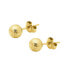 Фото #2 товара Fashion gold-plated stud earrings Nova BJ08A2201