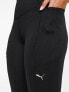 Фото #4 товара Puma Training Flawless high waist 7/8 leggings in black