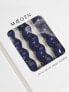 Фото #2 товара MAEGEN Navy Spiral Taper Candle 3-Pack