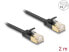 Delock 80346 - Patchkabel Cat.6a mit Cat.7 Rohkabel U/FTP 2 m schwarz - Network - CAT 7 cable/RJ45 plug