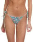 Zadig & Voltaire Pop Liberty Triangle Bikini Bottom Women's Blue 42