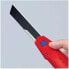 Фото #18 товара KNIPEX CutiX® 90 10 165 BK Utility Knife with Stabilisation Rail Blade Lock 18 mm Snap Off Blade Cutter Knife Carpet Knife