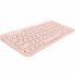 Фото #5 товара Беспроводная клавиатура Logitech K380 Розовый Испанская Qwerty