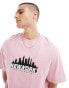 Фото #2 товара Jack & Jones new york print t-shirt in pink