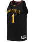 Фото #3 товара Men's #1 Black Arizona State Sun Devils Reverse Retro Jersey