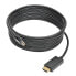 Фото #2 товара Tripp P586-006-HDMI Mini DisplayPort to HDMI Active Adapter Cable (M/M) - 1080p - 6 ft. (1.8 m) - 1.83 m - Mini DisplayPort - HDMI - Male - Male - Black