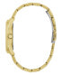 Фото #4 товара Guess Damen Armbanduhr Cubed gold 40 mm GW0606L2