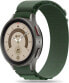 Фото #1 товара Tech-Protect TECH-PROTECT NYLON PRO SAMSUNG GALAXY WATCH 4 / 5 / 5 PRO (40 / 42 / 44 / 45 / 46 MM) MILITARY GREEN