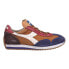 Фото #1 товара Diadora Equip H Dirty Stone Wash Evo Lace Up Mens Brown Sneakers Casual Shoes 1