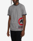 ფოტო #1 პროდუქტის Men's Short Sleeves Pieced Plan T-shirt