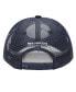 ფოტო #4 პროდუქტის Men's Navy New York City FC Atmosphere Trucker Adjustable Hat