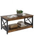 Фото #2 товара 39.5" Medium-Density Fiberboard Oxford Coffee Table with Shelf
