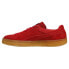 Puma Suede Crepe Lace Up Mens Red Sneakers Casual Shoes 380707-05