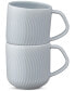 Фото #1 товара Porcelain Arc Collection Mugs, Set of 2