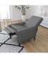 Фото #5 товара Darcy Recliner Chair Mid-Century Modern Tufted Upholstery Ergonomic Push Back Living Room Recliner