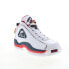 Фото #13 товара Fila Grant Hill 2 Game Break Mens White Leather Athletic Basketball Shoes