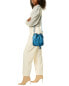 Фото #4 товара Persaman New York #1113 Leather Bucket Bag Women's Blue Os