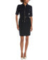 Фото #1 товара Sharagano Mini Dress Women's Navy 4