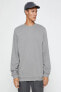 Фото #3 товара Erkek Gri Sweatshirt