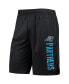 Фото #3 товара Men's Black Carolina Panthers Training Shorts