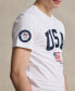 Фото #4 товара Men's Team USA Custom Slim-Fit Graphic T-Shirt