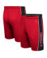 Men's Red Louisville Cardinals Panel Shorts