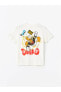 LCW Kids Bisiklet Yaka Donald Duck Baskılı Kısa Kollu Erkek Çocuk Tişört