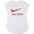 NIKE KIDS Swoosh Just Do It short sleeve T-shirt