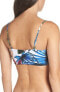 Фото #3 товара L Space 262683 Women's Rebel Printed Bikini Top Swimwear Multi Size X-Small
