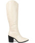 ფოტო #2 პროდუქტის Women's Daria Cowboy Knee High Boots