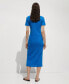 ფოტო #3 პროდუქტის Women's Button Crochet Dress