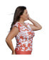 ფოტო #2 პროდუქტის Plus Size The Santorini - 2 Way Wear
