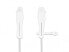 Delock 64205 - Cable cover - White - Silicone - China - 2 pc(s)