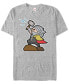 Фото #2 товара Marvel Men's Avengers The Mighty Kawaii Thor Short Sleeve T-Shirt