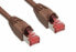 Фото #1 товара InLine Patch Cable S/FTP PiMF Cat.6 250MHz PVC copper brown 0.5m
