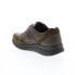 Фото #11 товара Sano by Mephisto Amory Mens Brown Leather Lace Up Lifestyle Sneakers Shoes